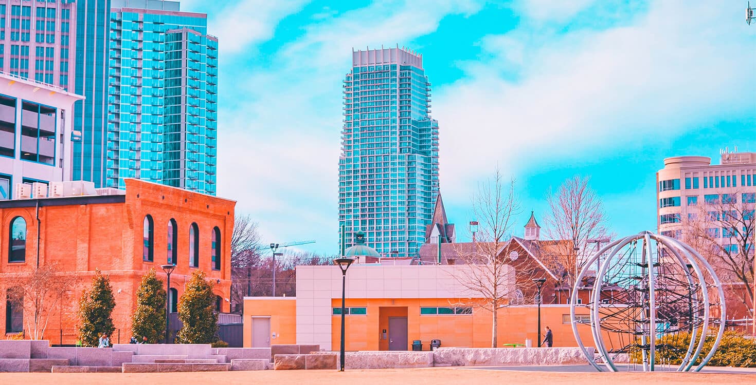Cityscape photo of GiftYa location in Charlotte, NC
