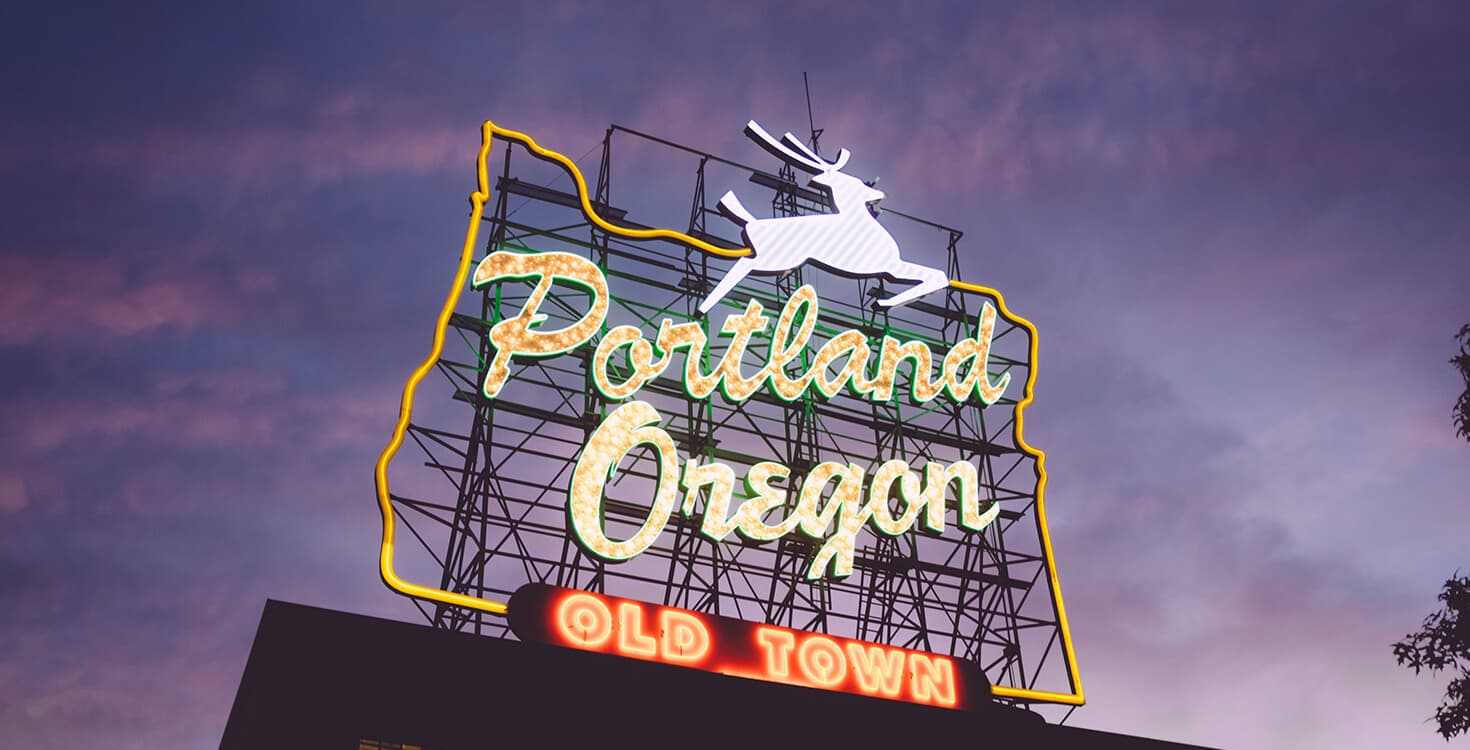 Cityscape photo of GiftYa location in Portland, OR